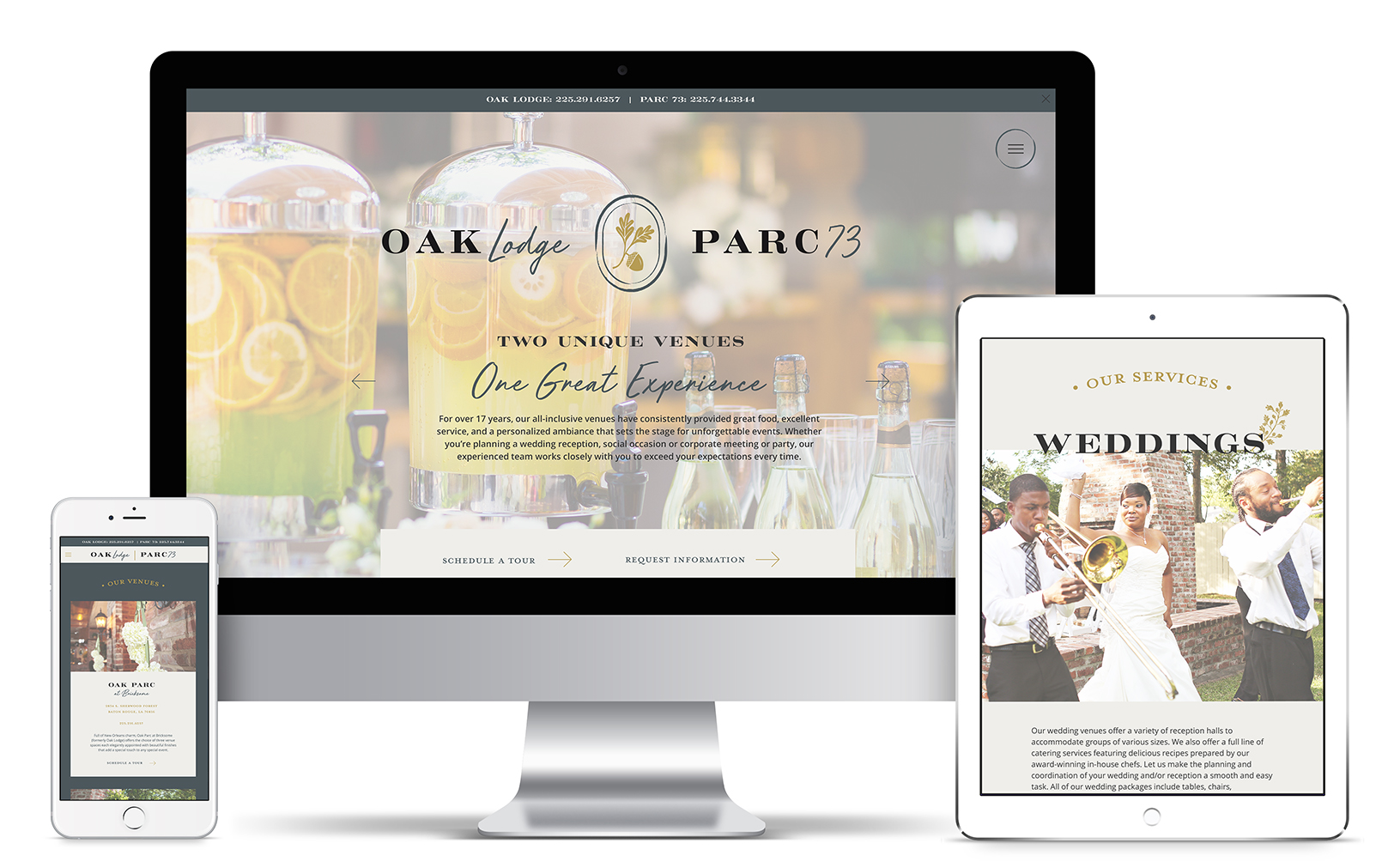 Oak Parc Website