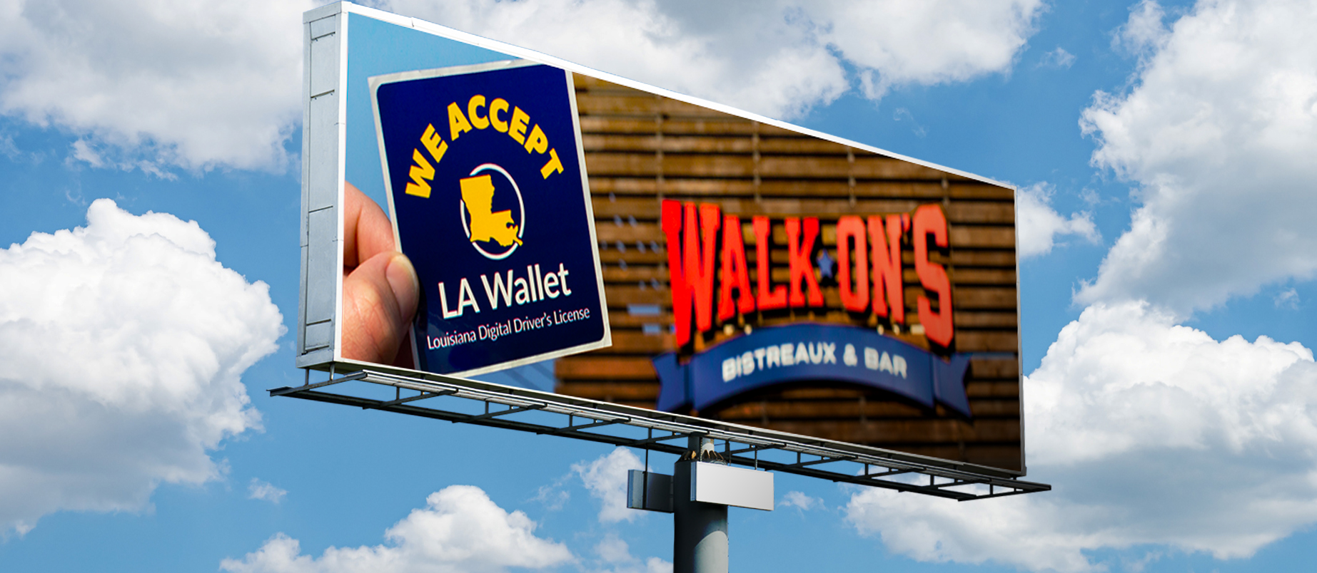 Technology B2B marketing campaign for LA Wallet digital license launch